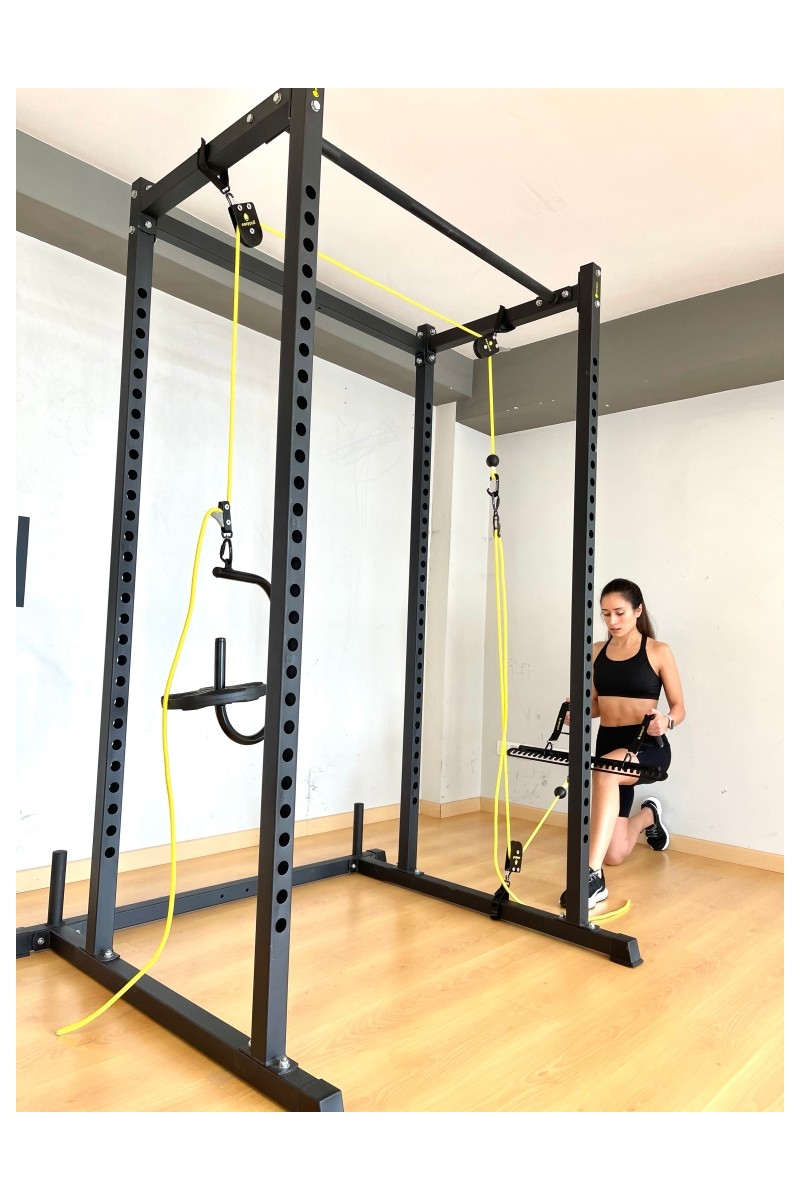 Easypull: PRO-Trainer 2.0 Poleas Portátiles Gimnasio