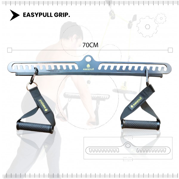 GRIP - Agarre polea gimnasio biomecánica