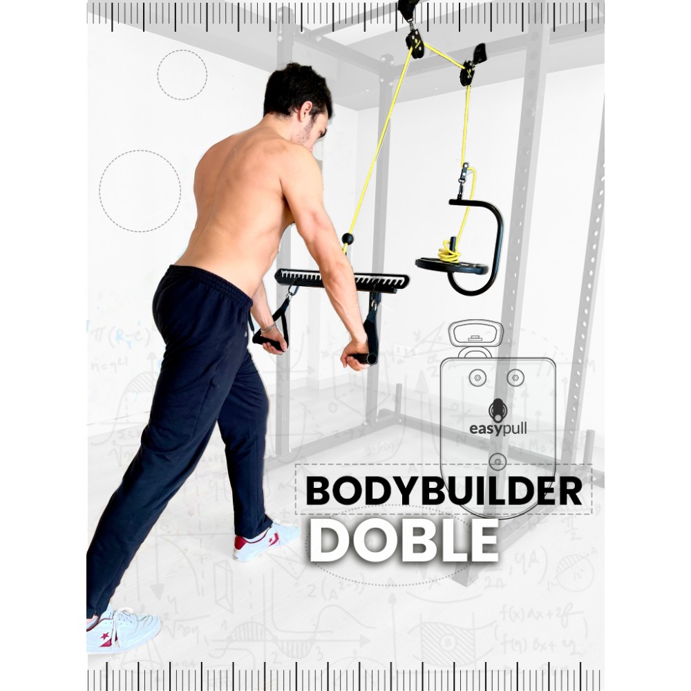 BodyBuilder Doble 2.0 Poleas Portátiles Gimnasio