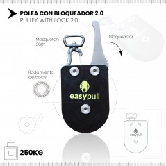 POLEA EASYPULL CON BLOQUEO