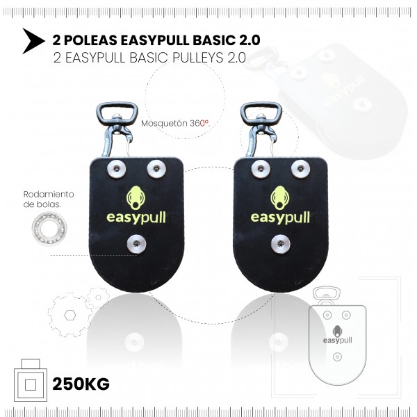 BodyBuilder Doble 2.0 Poleas Portátiles Gimnasio
