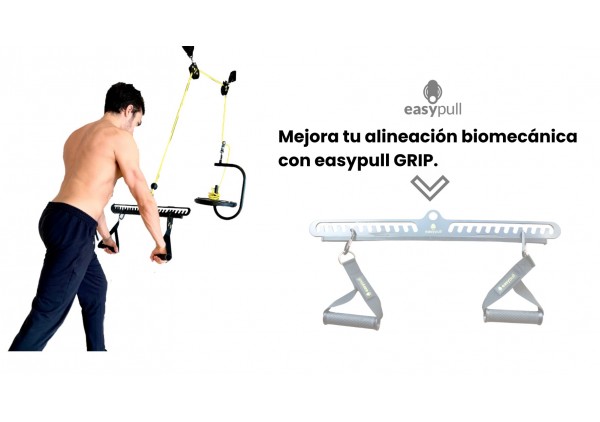 Easypull: GRIP - Agarre polea gimnasio biomecánica