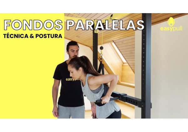 Cómo hacer fondos en párelas con buena técnica y postura.