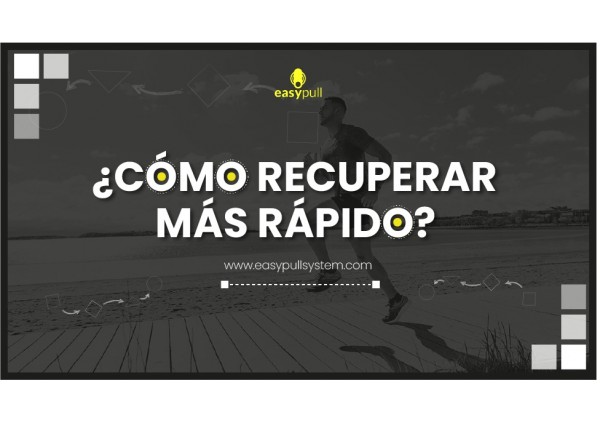 ¿Cómo recuperar más rápido de tus entrenamientos?
