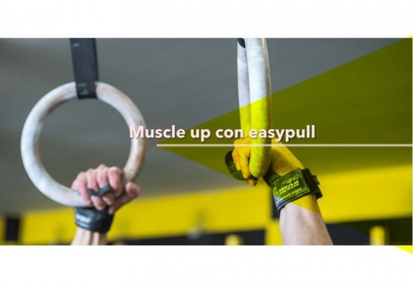 Get muscle up on rings with Easypull.